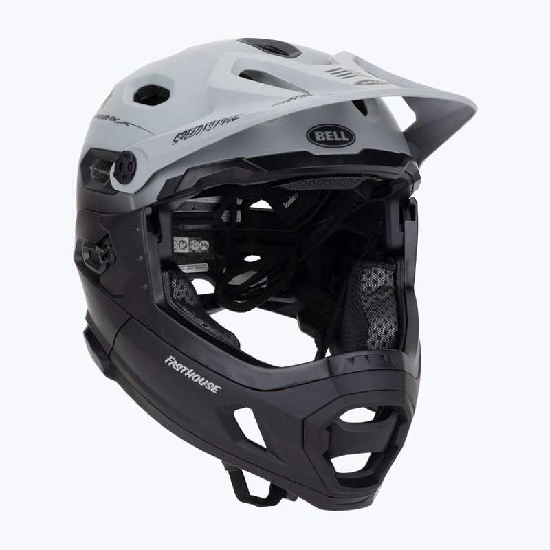 Шолом велосипедний Bell FF Super DH MIPS Spherical matte gray/black
