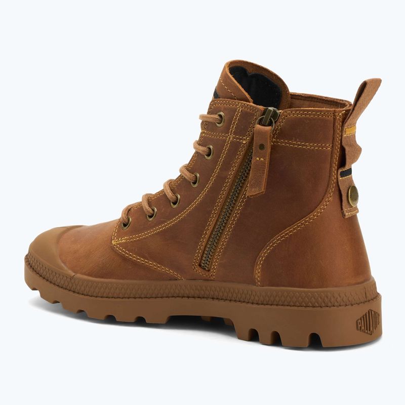 Черевики Palladium Pampa Zip Lth Legacy з червоного дерева 3