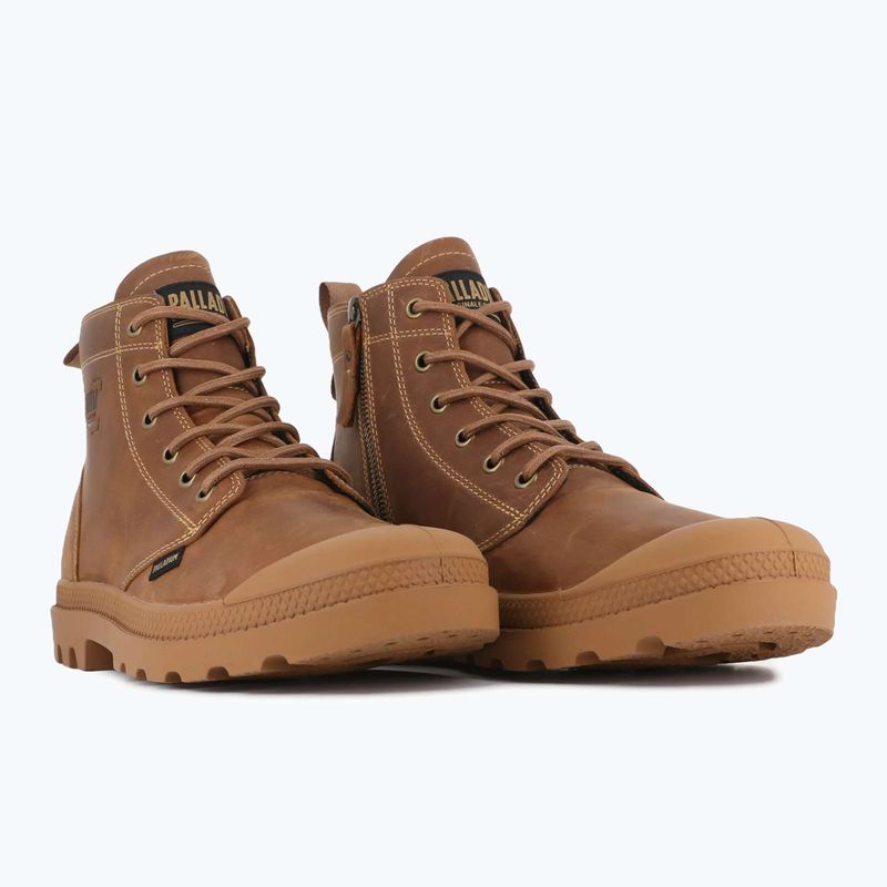 Черевики Palladium Pampa Zip Lth Legacy з червоного дерева 11