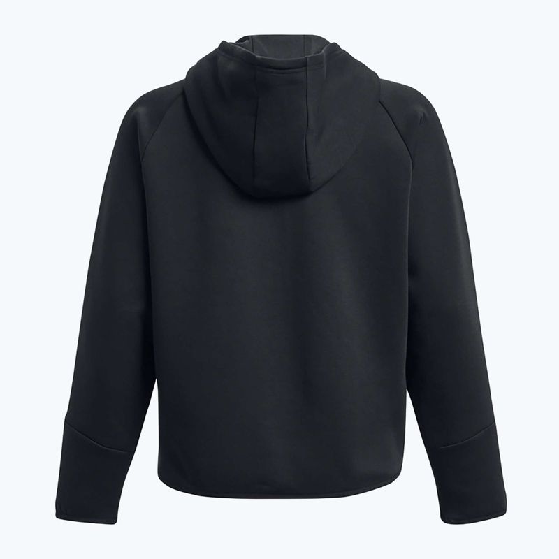 Кофта жіноча Under Armour Unstoppable Fleece FZ black/black 6