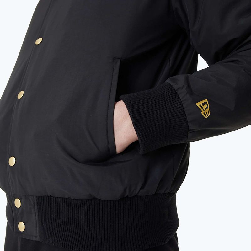 Куртка чоловіча New Era NBA Script BP Bomber Chicago Bulls black 6