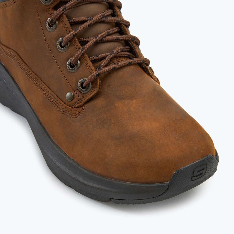 Кросівки чоловічі SKECHERS Parson Ederic dark brown 7
