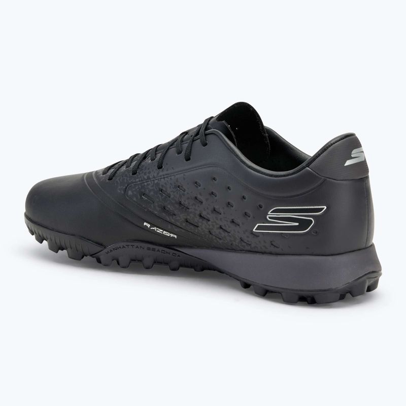 Кросівки футбольні чоловічі Skechers Razor Academy Gold 1.5 TF black/silver 3