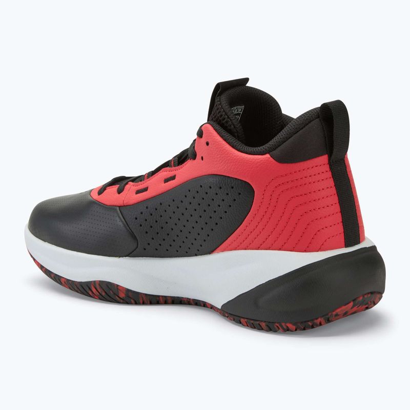 Чоловічі баскетбольні кросівки SKECHERS SKX League чорні/червоні 3