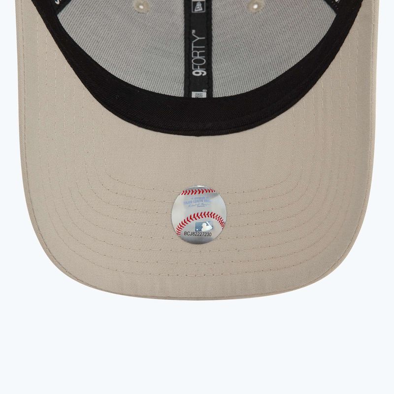 Кепка New Era Repreve Mini Logo 9FORTY New York Yankees light beige 5