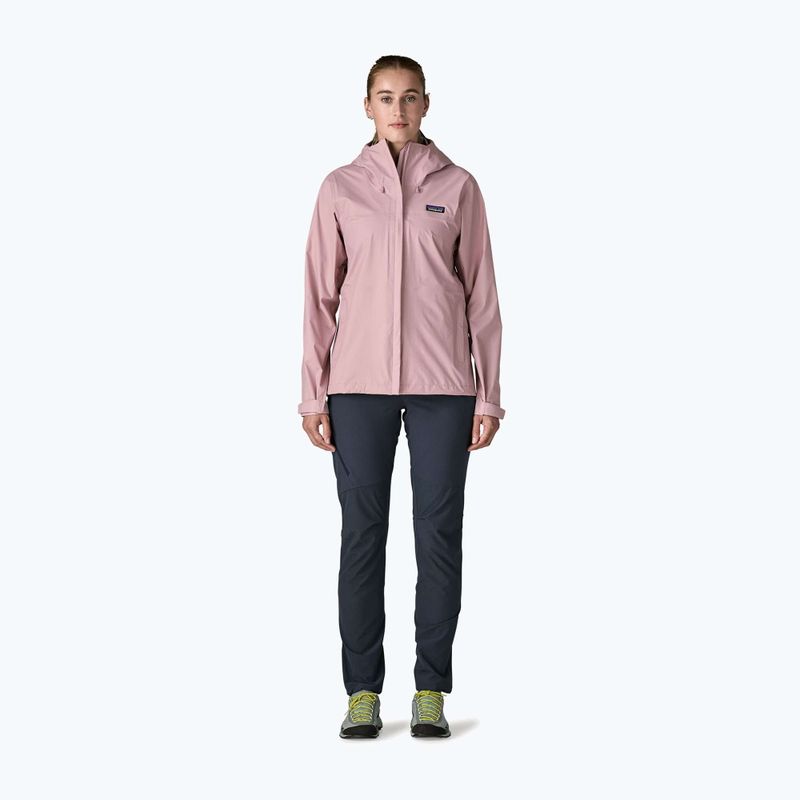 Куртка дощовик жіноча Patagonia Torrentshell 3L Rain quiet violet 2