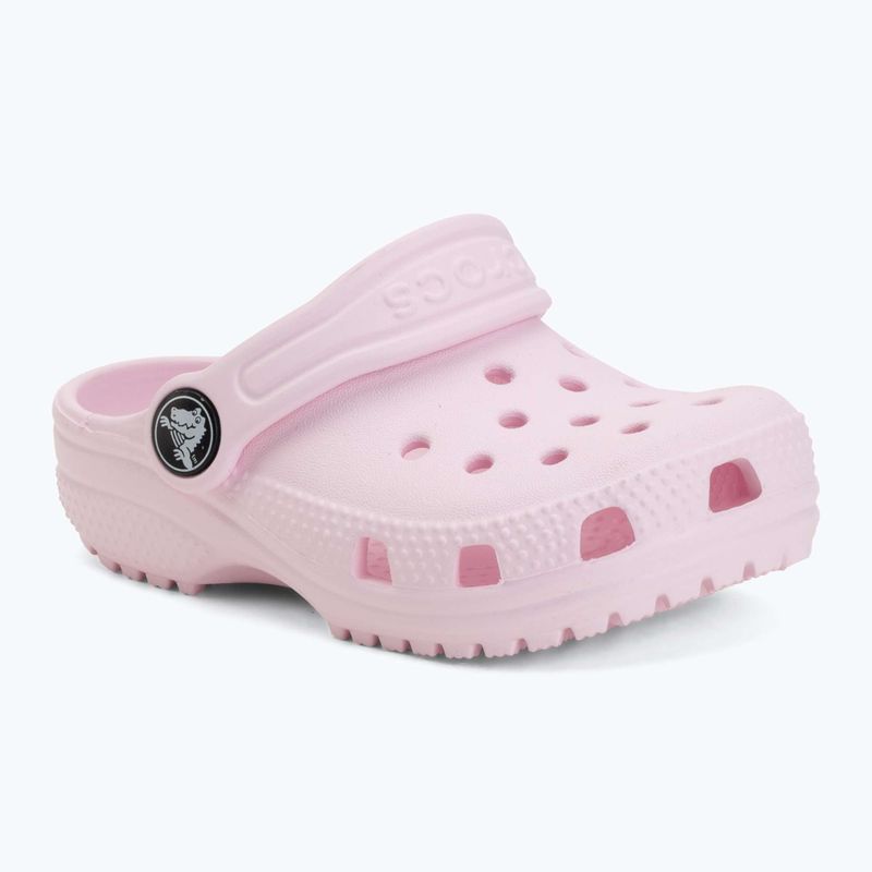 Шльопанці дитячі Crocs Classic Clog Toddler pink milk