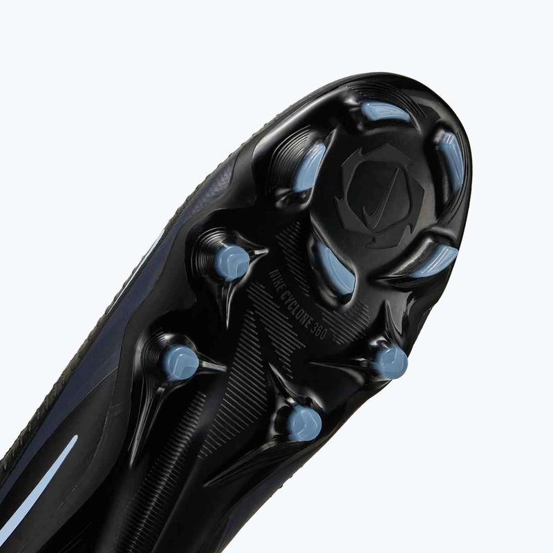 Кросівки футбольні чоловічі Nike Phantom 6 High Pro FG black/black 11