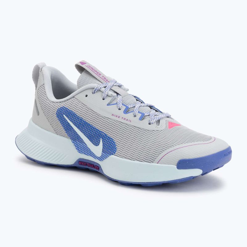 Кросівки для бігу жіночі Nike Juniper Trail 3 grey fog/sapphire/glacier blue