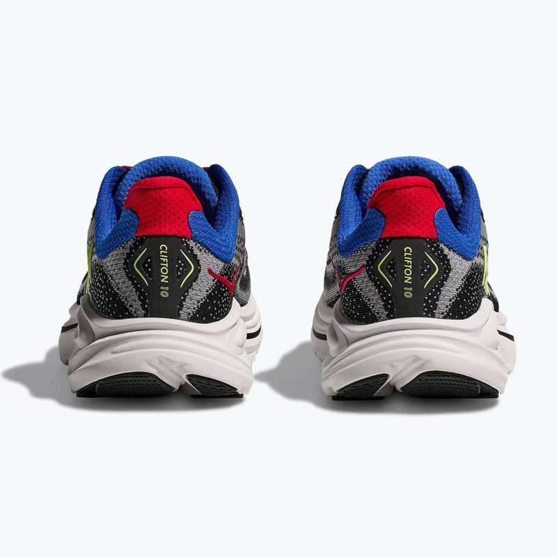 Кросівки для бігу дитячі HOKA Clifton 10 foggy grey/black 6