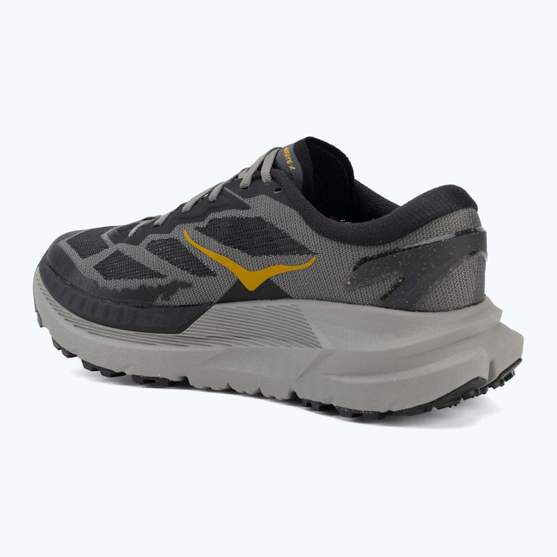 Кросівки для бігу чоловічі Hoka Mafate X black/cement 3