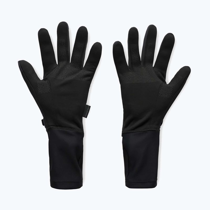 Рукавички для бігу чоловічі Under Armour Storm Fleece Run black/black/reflective 2
