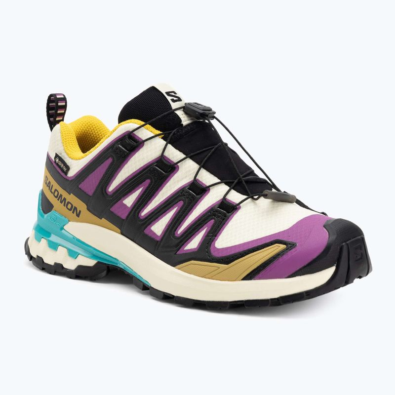 Кросівки для бігу жіночі Salomon XA PRO 3D V9 GTX transparent yellow/black/waterfall