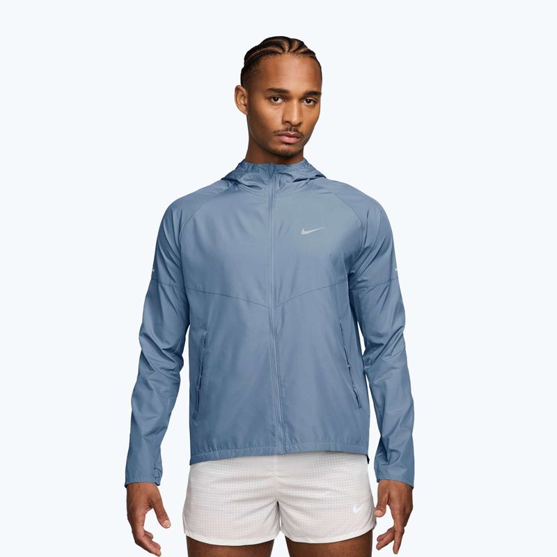 Куртка для бігу чоловіча Nike Repel Miler work blue/work blue