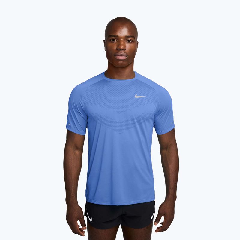 Чоловіча бігова футболка Nike Stride ADV royal pulse