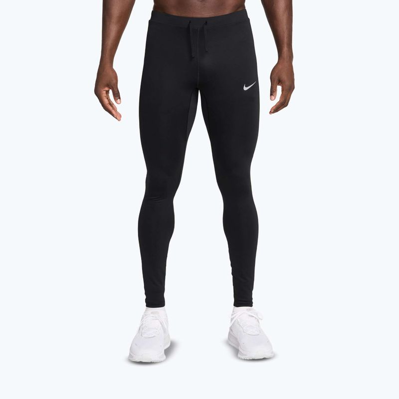 Легінси для бігу чоловічі Nike Miler Dri-Fit black/black