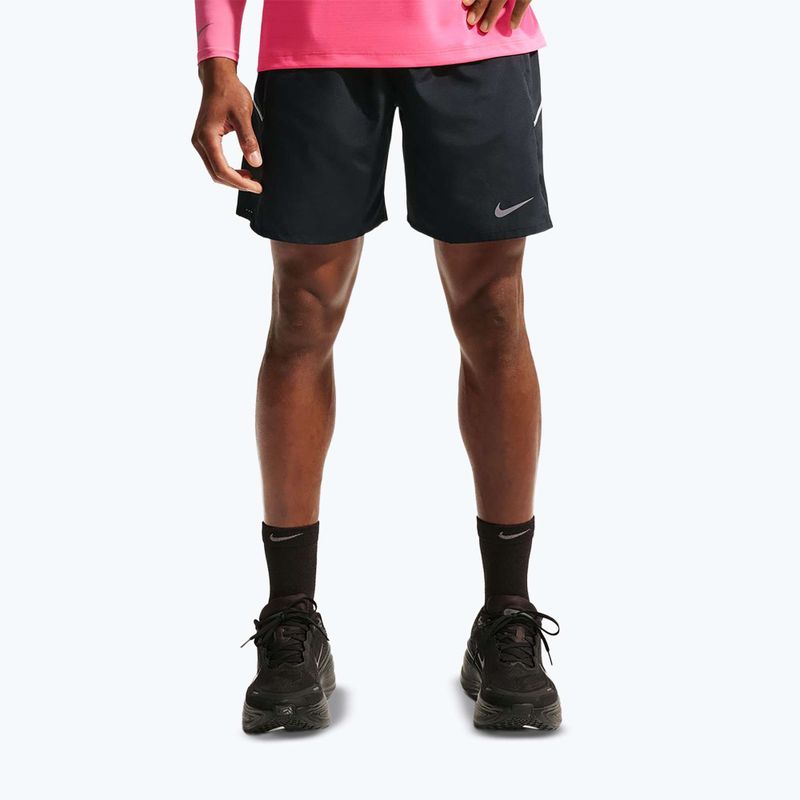 Шорти чоловічі Nike Miler Dri-Fit 7" black/black
