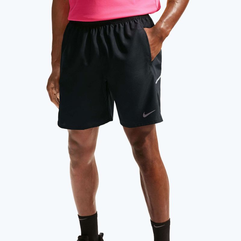 Шорти чоловічі Nike Miler Dri-Fit 7" black/black 4