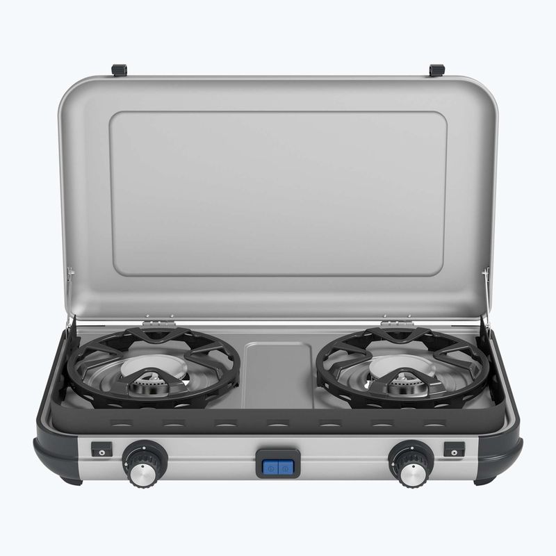 Туристична плита Campingaz Camping Kitchen 2 MAXI Int сріблястого кольору 3