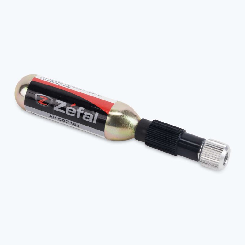 Велосипедний насос CO2 Zefal Ez Control+ 16 G Cartrige чорний ZF-4015