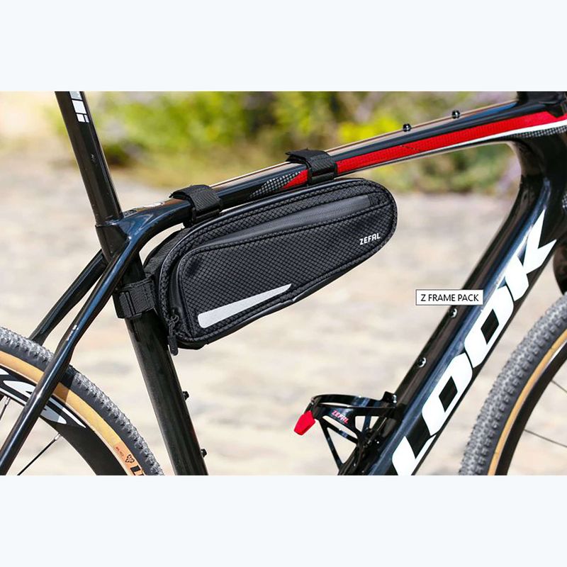 Сумка велосипедна під раму Zefal Bikepacking z Frame Pack чорна ZF-7049 6
