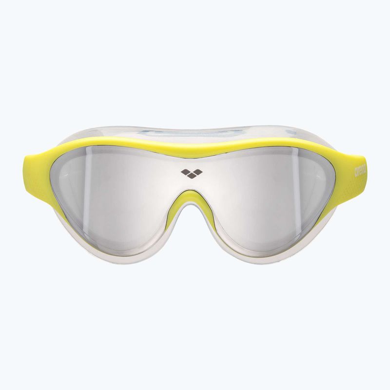Окуляри для плавання дитячі arena The One Mirror Jr silver/soft green/blue cosmo 4