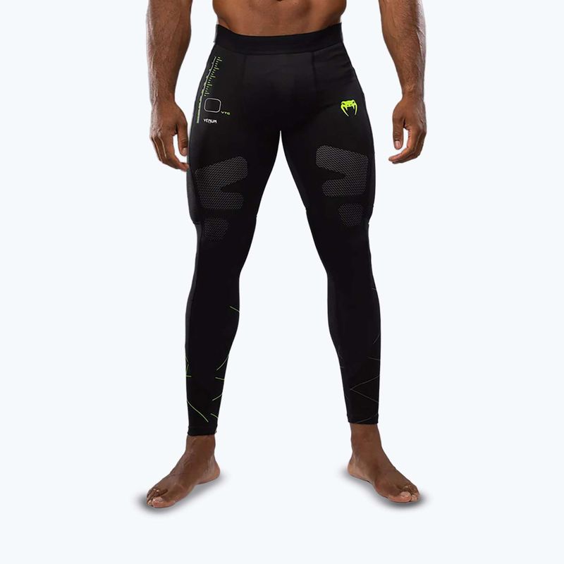 Легінси для тренувань чоловічі Venum Training Camp 4.0 black/neo green