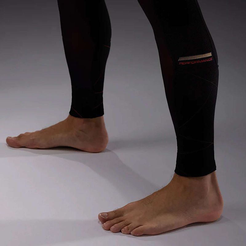 Легінси для тренувань чоловічі Venum Tactical XT Spats black/burgundy/gold 8