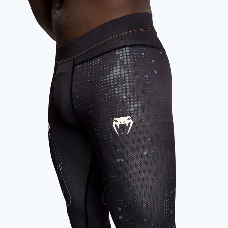 Легінси для тренувань чоловічі Venum Eclipse Spats black/ivort 6