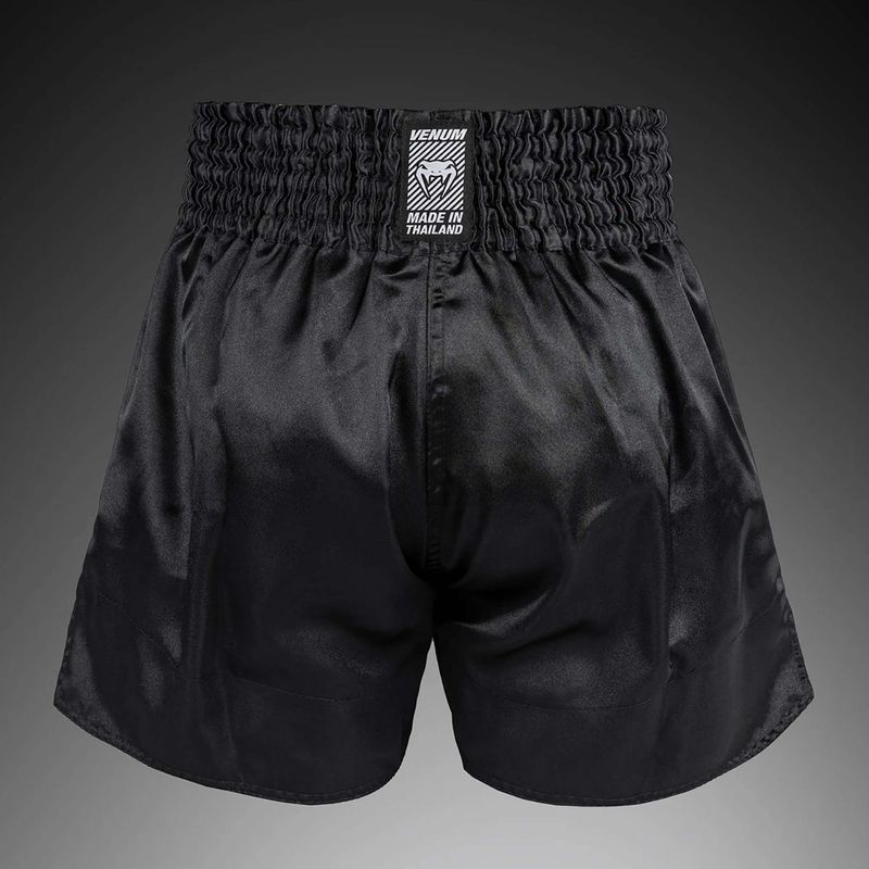 Шорти для тренувань чоловічі Venum Classic Evo Muay Thai black/white 2