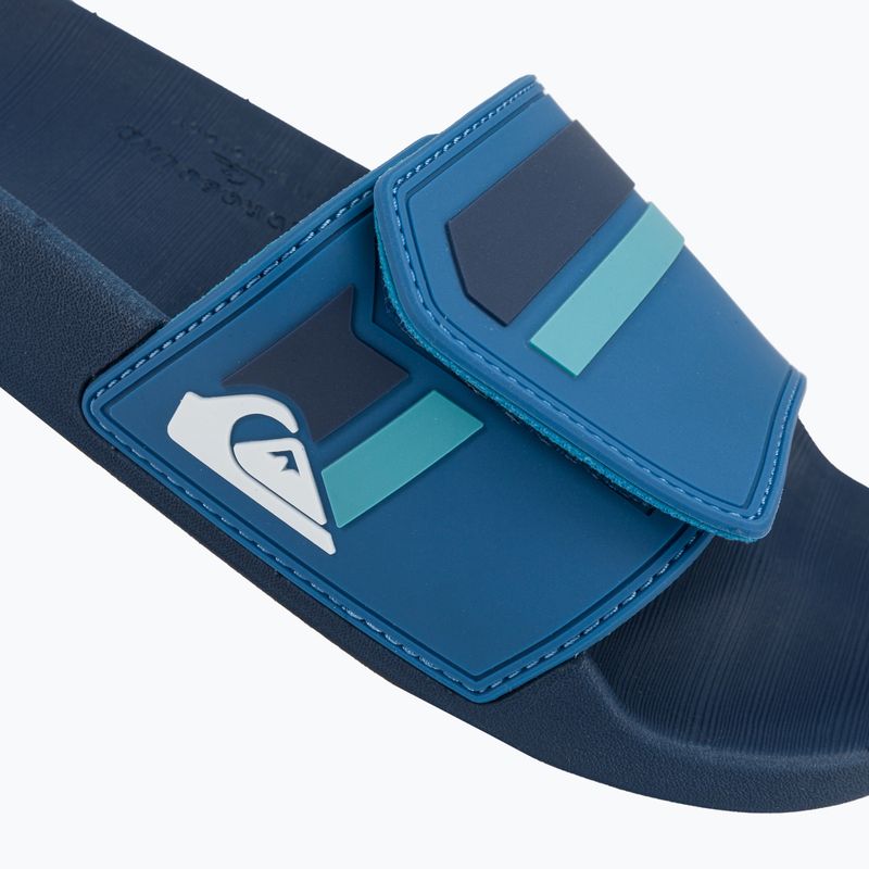 Шльопанці чоловічі Quiksilver Rivi Slide Adjust blue/blue/green 7