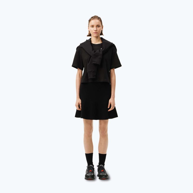 Футболка жіноча Lacoste TF2523 black 2