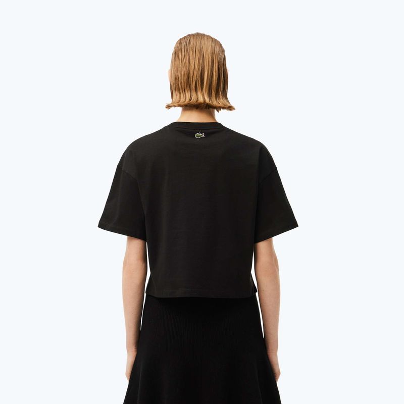 Футболка жіноча Lacoste TF2523 black 3