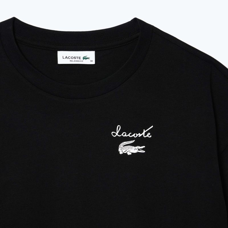 Футболка жіноча Lacoste TF2523 black 6