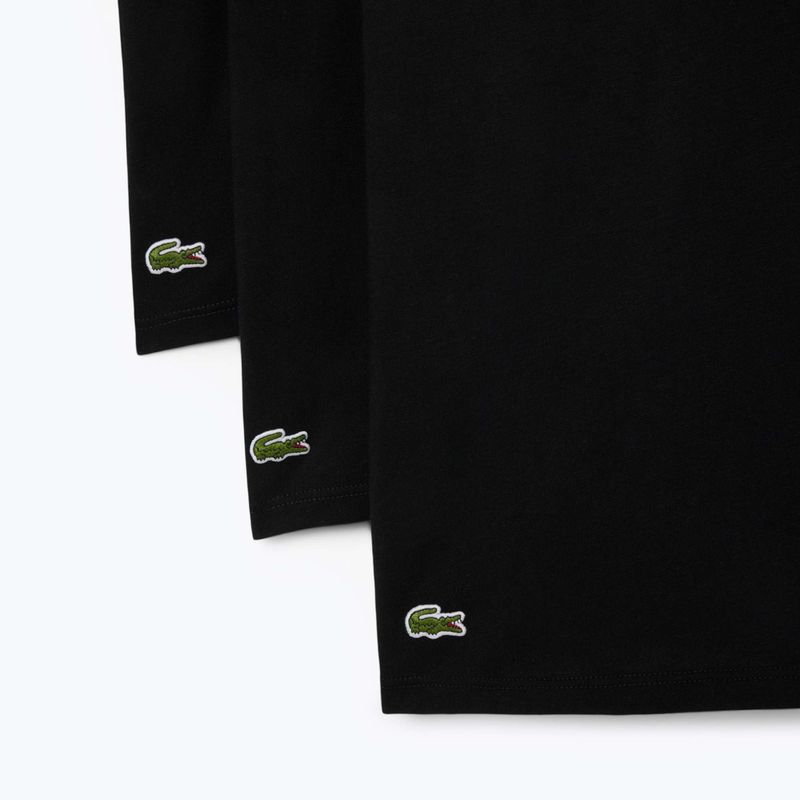 Футболка чоловіча Lacoste TH9010 3-пак black 2
