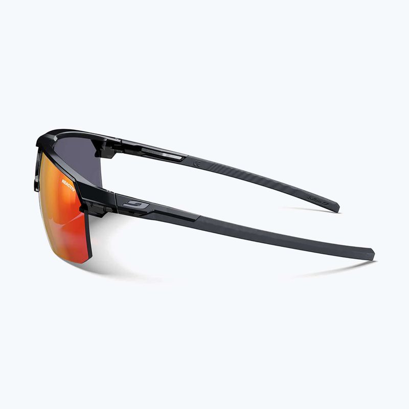 Окуляри сонцезахисні Julbo Liry Reactiv Light Amplifier shiny black/shiny translu dark grey 4