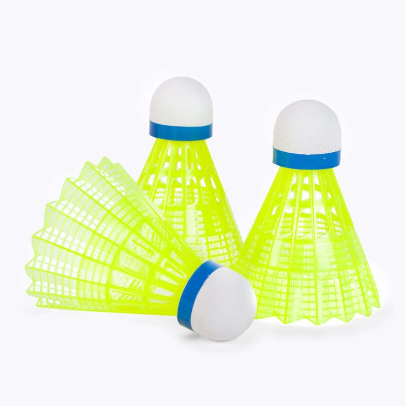 Волани для бадмінтону Sunflex Nylon 3XY 3 шт. жовті 53559 3