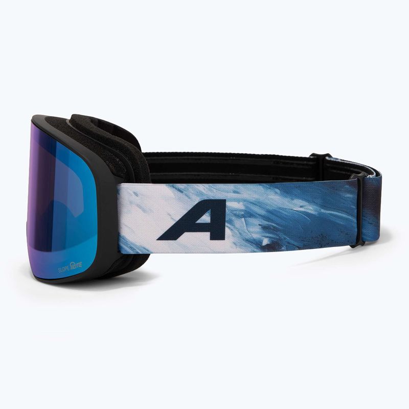 Окуляри гірськолижні Alpina Slope Q-Lite black/blue matt/blue 4