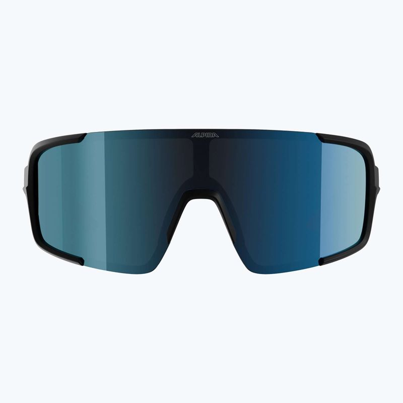 Окуляри сонцезахисні Alpina Lumin black matt/blue mirror 2