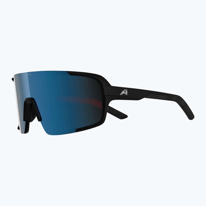 Окуляри сонцезахисні Alpina Lumin black matt/blue mirror 3