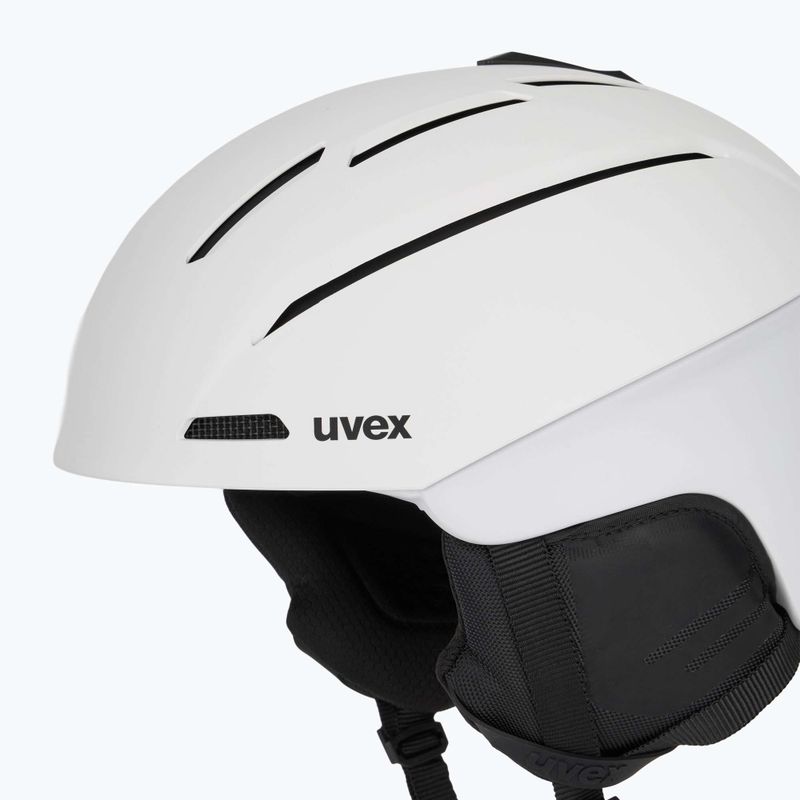 Шолом гірськолижний UVEX Gravitate white matt 8