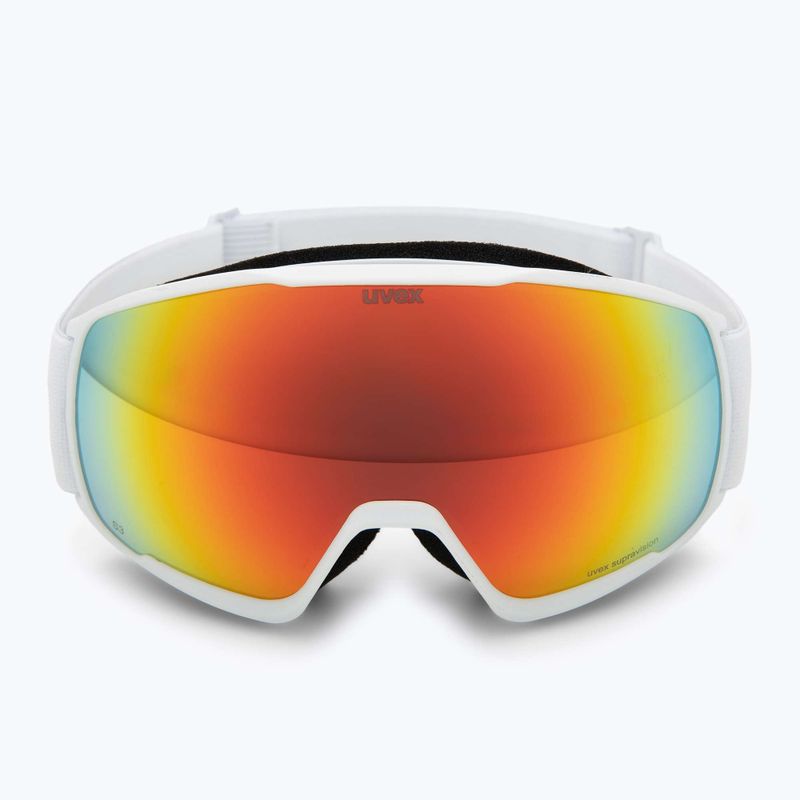 Окуляри гірськолижні UVEX Victorious S FM white matt/mirror orange 2