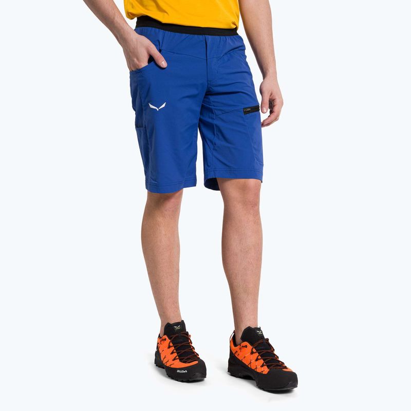 Шорти туристичні чоловічі Salewa Agner Light блакитні 00-0000027380