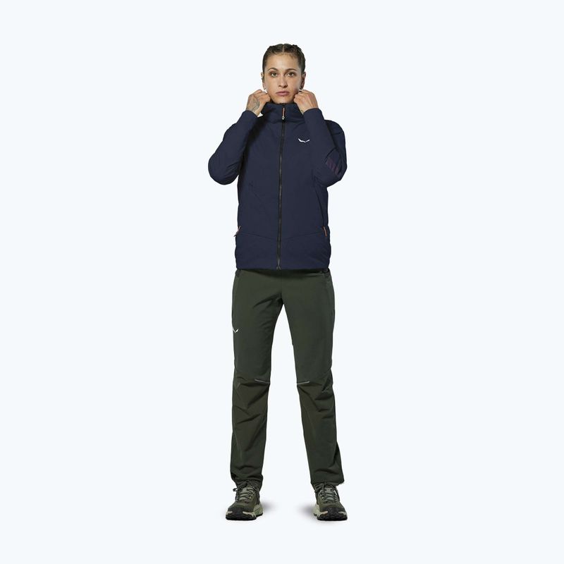 Куртка гібридна жіноча Salewa Pedroc Tirol Wool Air Hybrid navy blazer 2