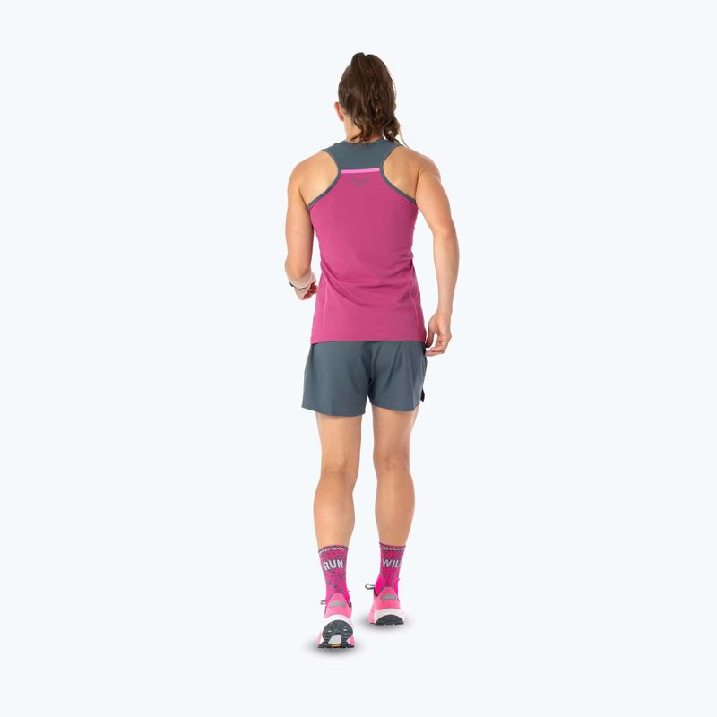 Футболка для бігу жіноча DYNAFIT Alpine Pro Tank magenta 3