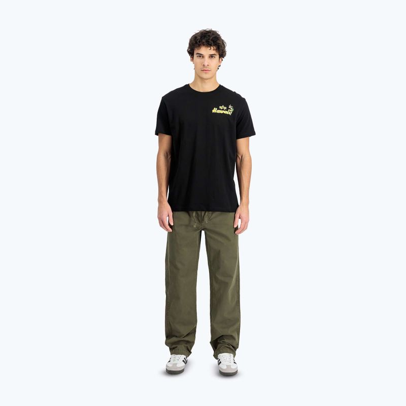 Футболка чоловіча Alpha Industries Pearl Harbor Back Print black 2