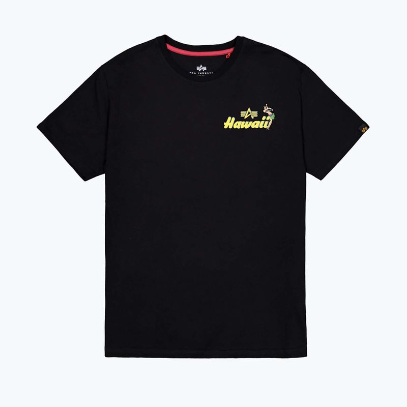Футболка чоловіча Alpha Industries Pearl Harbor Back Print black 7