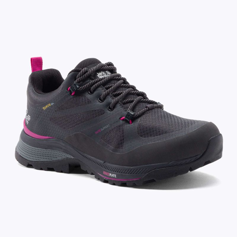 Черевики для трекінгу жіночі Jack Wolfskin Force Striker Texapore чорні 4038891_6381