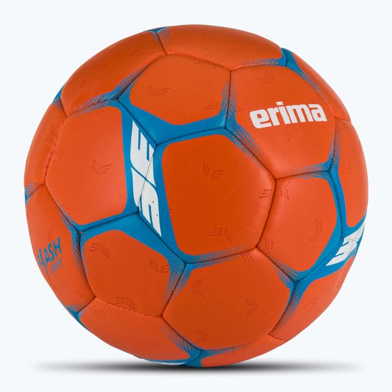М'яч гандбольний ERIMA Flash Junior orange/blue розмір 0 2