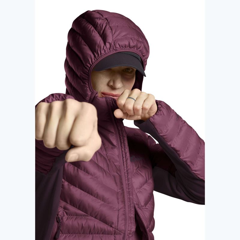 Куртка утеплена жіноча Jack Wolfskin Routeburn Pro Ins raisin 5